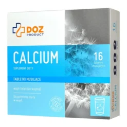 DOZ PRODUCT Calcium, tabletki musujące, 16 szt.