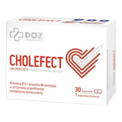 DOZ Product Cholefect, kapsułki, 30 szt.