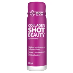 DOZ Product Collagen Shot Beauty, płyn, smak mango-marakuja, 80 ml