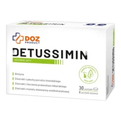 DOZ Product Detussimin, pastylki do ssania, 30 szt.