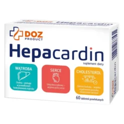 DOZ Product Hepacardin, tabletki powlekane, 60 szt.