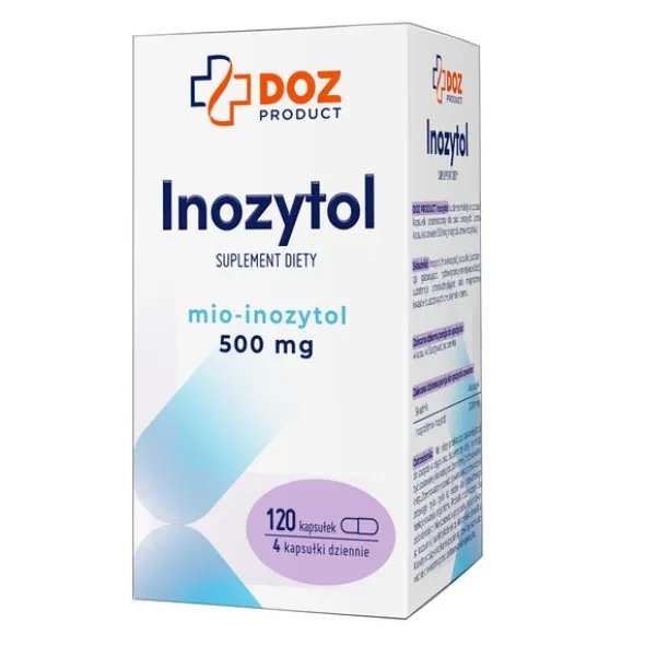 DOZ Product Inozytol, kapsułki, 120 szt.