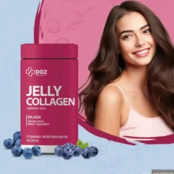 DOZ Product Jelly Collagen, żelki, smak borówkowy, 50 szt.
