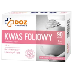 DOZ PRODUCT Kwas foliowy, tabletki, 90 szt.