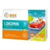 DOZ PRODUCT Lokomin, pastylki do ssania, smak pomarańczowy, 10 szt.