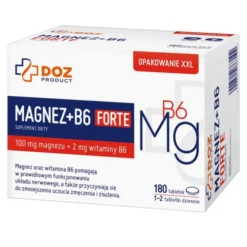 DOZ Product Magnez + B6 Forte, tabletki, 180 szt.