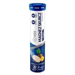 DOZ Product Magnez Skurcz Complex, tabletki musujące, smak owoce tropikalne, 20 szt.