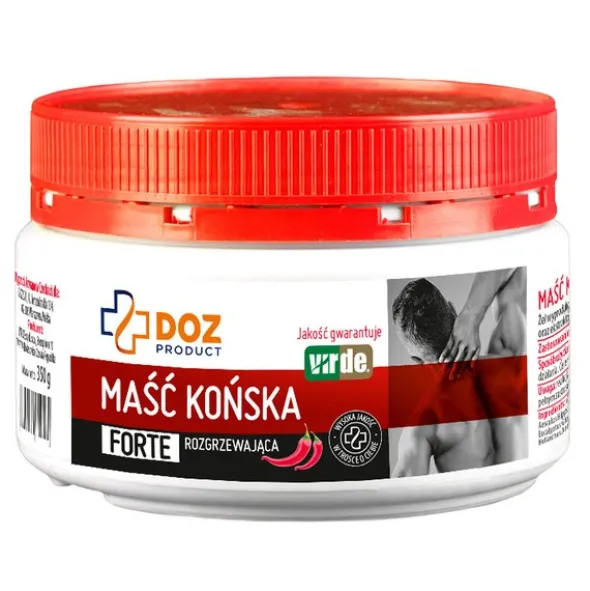 DOZ PRODUCT Maść końska forte, rozgrzewająca, 350 g