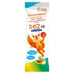 DOZ PRODUCT Multiwitamina, lizak o smaku owoców tropikalnych, 1 szt.