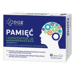 DOZ Product Pamięć i koncentracja, tabletki, 60 szt.