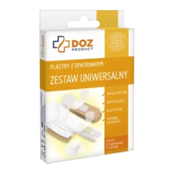 DOZ PRODUCT Plastry z opatrunkiem, zestaw uniwersalny, 24 szt.
