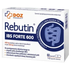 DOZ Product Rebutin IBS Forte 600, kapsułki, 60 szt.