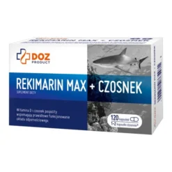 DOZ Product Rekimarin MAX + Czosnek, kapsułki, 120 szt.