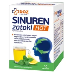 DOZ PRODUCT Sinuren Zatoki HOT, proszek w saszetkach, 10 szt.