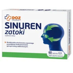 DOZ Product Sinuren Zatoki, tabletki powlekane, 60 szt.