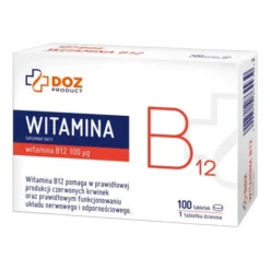 DOZ Product Witamina B12, tabletki powlekane, 100 szt.