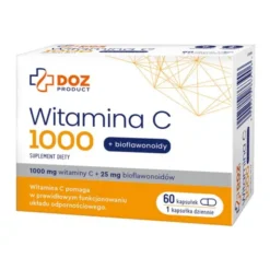 DOZ Product Witamina C 1000 + bioflawonoidy, kapsułki, 60 szt.