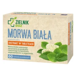 DOZ Zielnik Morwa biała, tabletki powlekane, 60 szt.