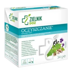 DOZ Zielnik Oczyszczanie, herbatka ziołowa, saszetki, 1,7 g x 20 szt.