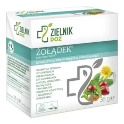 DOZ Zielnik Żołądek, herbatka ziołowa, saszetki, 1,8 g x 20 szt.