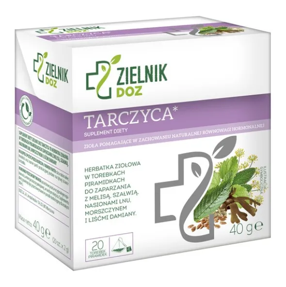 DOZ Zielnik Tarczyca, herbatka ziołowa, 2 g x 20 szt.