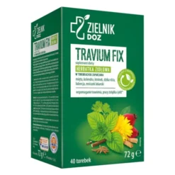 DOZ Zielnik Travium Fix, herbatka ziołowa, 1,8 g, 40 szt.