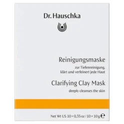 Dr.Hauschka, maseczka oczyszczająca z glinki, 10 x 10 g