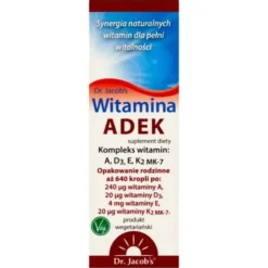 Dr Jacob's Medical, Witamina ADEK, krople, 20 ml