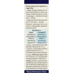 Dr Jacob's Medical, Witamina D3K2 Forte, krople, 20 ml