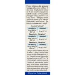Dr Jacob's Medical, Witamina D3 K2, krople, 20 ml
