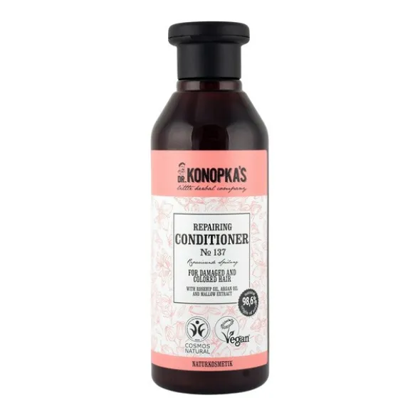 Dr.Konopka's Nº137, odżywka do włosów zniszczonych farbowaniem, 280 ml