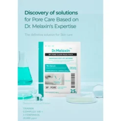 Dr.Melaxin BP Pore Clear Mask Pack, maska oczyszczająca dla skóry z widocznymi porami, 5 x 25 g