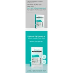 Dr.Melaxin BP Pore Clear Mask Pack, maska oczyszczająca dla skóry z widocznymi porami, 5 x 25 g