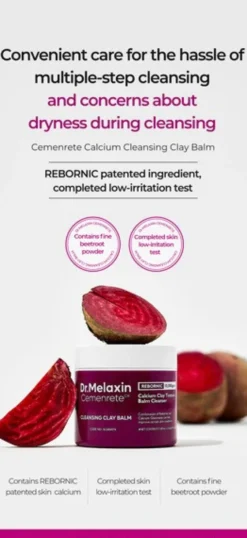 Dr.Melaxin Cemenrete Cleansing Clay Balm, balsam do demakijażu i pielęgnacji, 100 ml