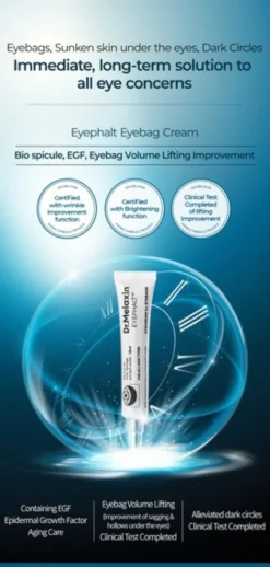 Dr.Melaxin Eyephalt, przeciwzmarszczkowy krem pod oczy, 10 ml