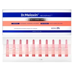 Dr.Melaxin Necksphalt ECM Neck Barrier Ampoule, ampułki do pielęgnacji skóry szyi, 10 x 1,5ml