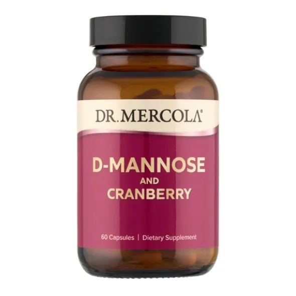 Dr Mercola, D-Mannoza z żurawiną, kapsułki, 60 szt.