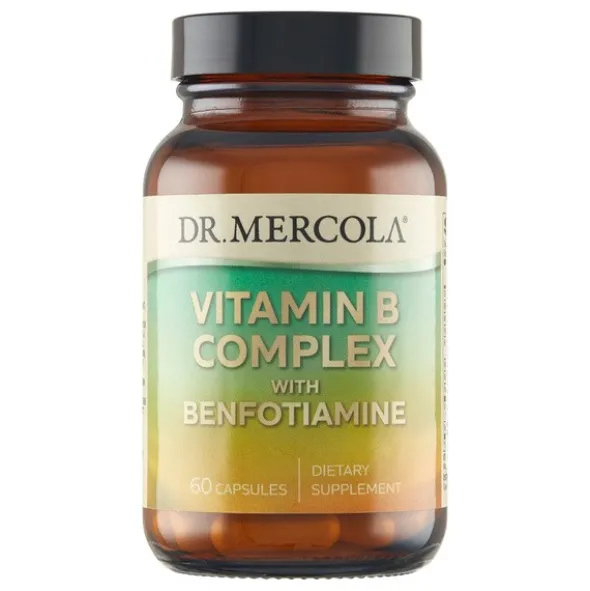Dr, Mercola Witamina B Kompleks, kapsułki, 60 szt.
