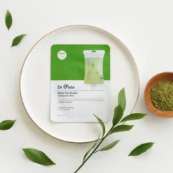 Dr. Oracle Green Tea Recipe Calming Green Mask, maska kojąca z zieloną herbatą, 25 ml