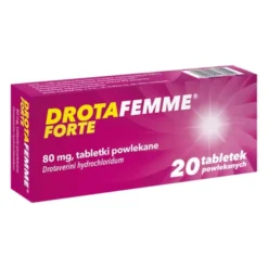 Drotafemme Forte, 80 mg, tabletki powlekane, 20 szt.