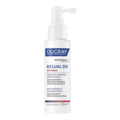 Ducray Kelual DS Intensive, kojący spray przeciwłupieżowy, 100 ml