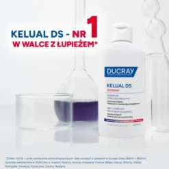 Ducray Kelual DS Intensive, szampon przeciwłupieżowy, 100 ml