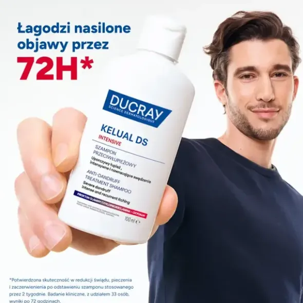 Ducray Kelual DS Intensive, szampon przeciwłupieżowy, 100 ml