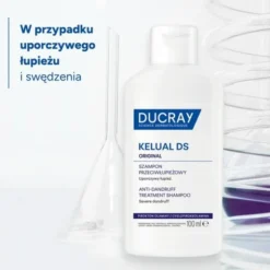 Ducray Kelual DS Orginal, specjalistyczny szampon do postępowania w ciężkich stanach łupieżowych, 100 ml