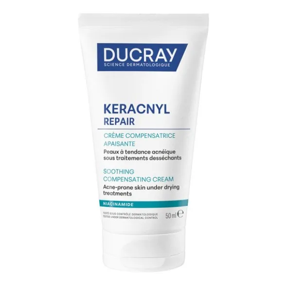 Ducray Keracnyl Repair, krem odbudowujący, 50 ml