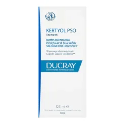 Ducray Kertyol PSO, szampon dla skóry skłonnej do łuszczycy, 125 ml