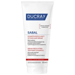 Ducray Sabal, szampon regulujący wydzielanie sebum, 200 ml