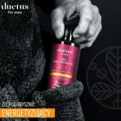 Duetus For Men, energetyzujący żel pod prysznic 3w1, 300 ml