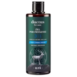 Duetus For Men, nawilżający żel pod prysznic 3w1, 300 ml