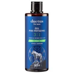 Duetus For Men, odżywczy żel pod prysznic 3w1, 300 ml